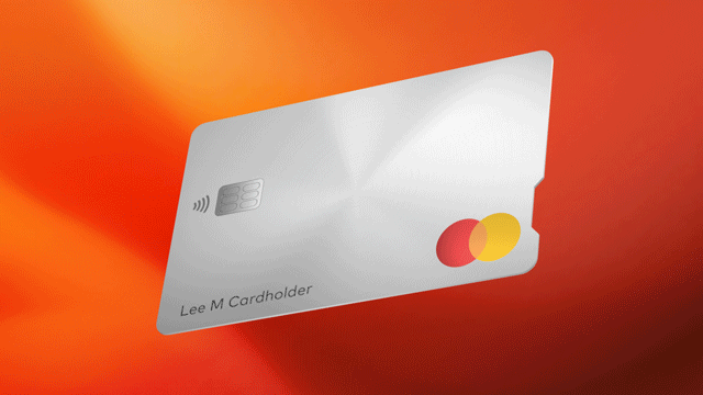 Mastercard touch card.